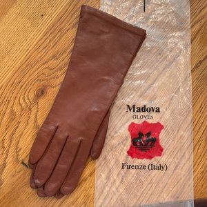 Brown Leather Gloves